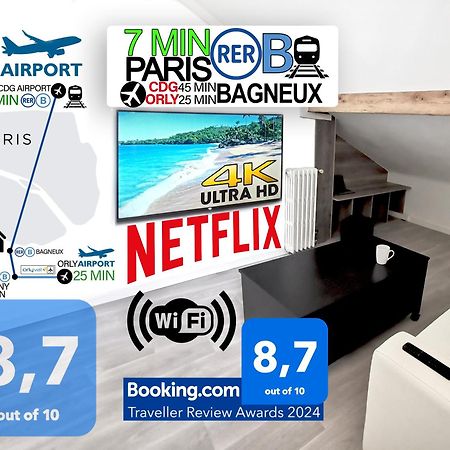 Bagneux Paris Confort Netflix Rer B 외부 사진